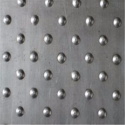 ASTM 316の点のステンレス鋼 パターン鋼板のチェック模様の版の円形は201を冷間圧延した