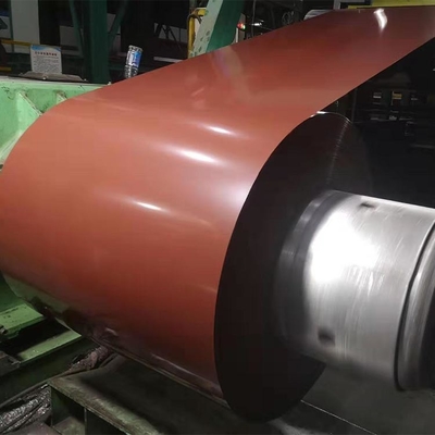 Prepainted電流を通されたPPGIの鋼鉄コイル色はシート ロール1250mmに屋根を付けることに塗った