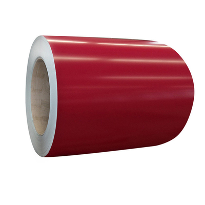 緑の600mm Prepainted Galvalume鋼鉄DX51Dは上塗を施してあるシートのコイルを着色する