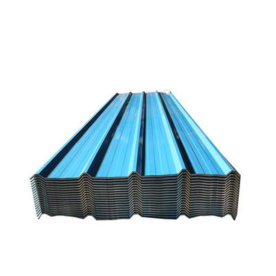 ASTM Ppgiは1000mm屋根ふきシートを波形を付けた