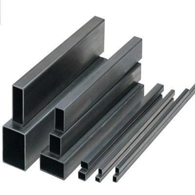 DIN 40X40の黒の長方形の鋼鉄管の20mm電流を通された正方形の管