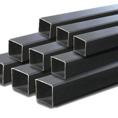 600mmの黒い2x2正方形の管は電流を通した